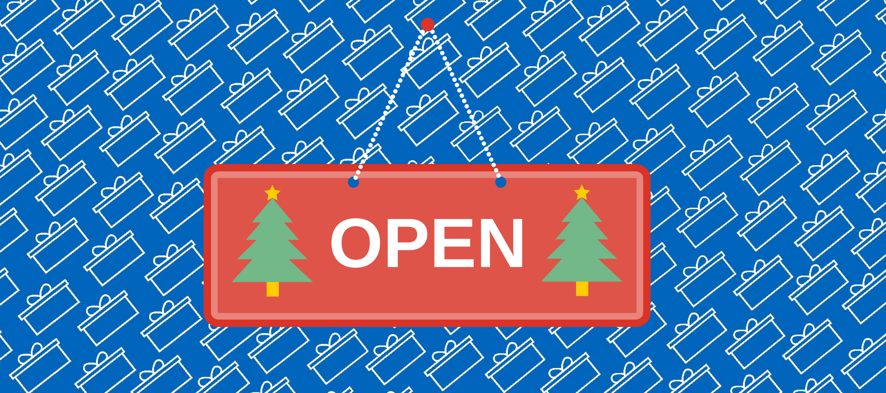 Festive opening hours 2016/17