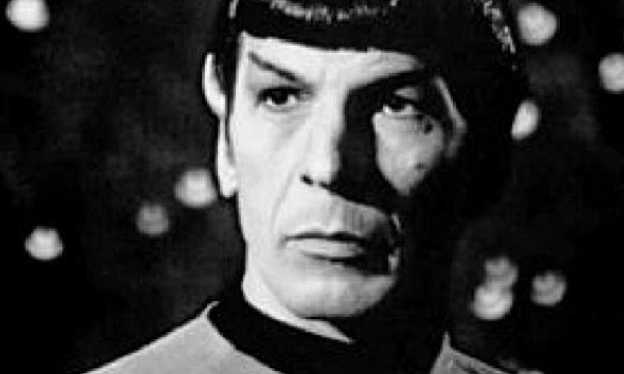 Mr Spock from the television series Star Trek. 