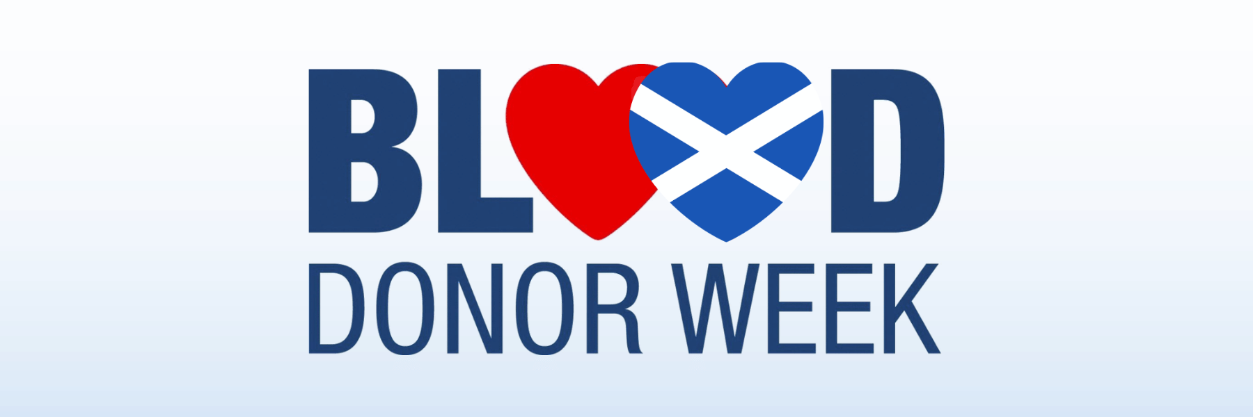 Blood donor week logo